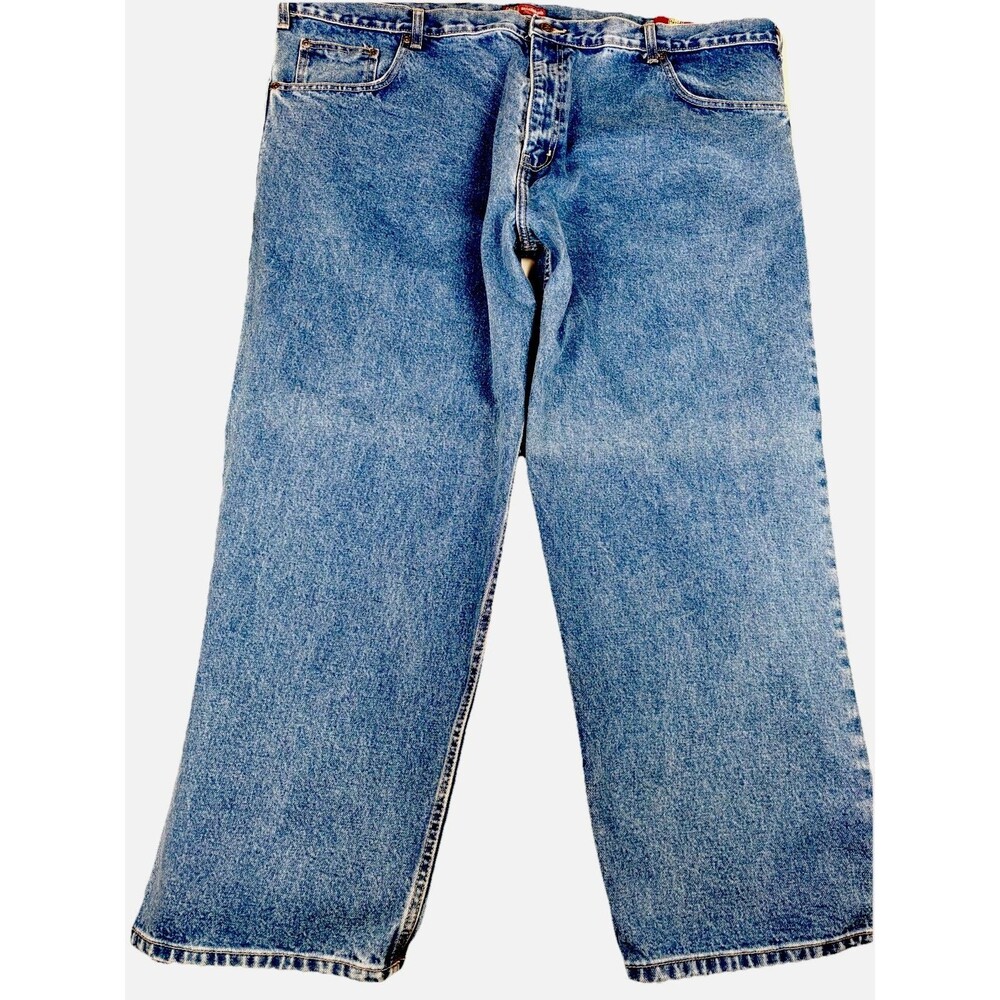 NWT Men’s Dad Gorp Utility Western W49 X L30 Relaxed Fit Denim Med Wash Jeans